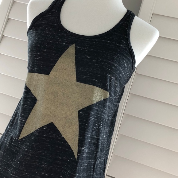 Star Black Gold Racerback Flowy Tank Size Small - Picture 8 of 13